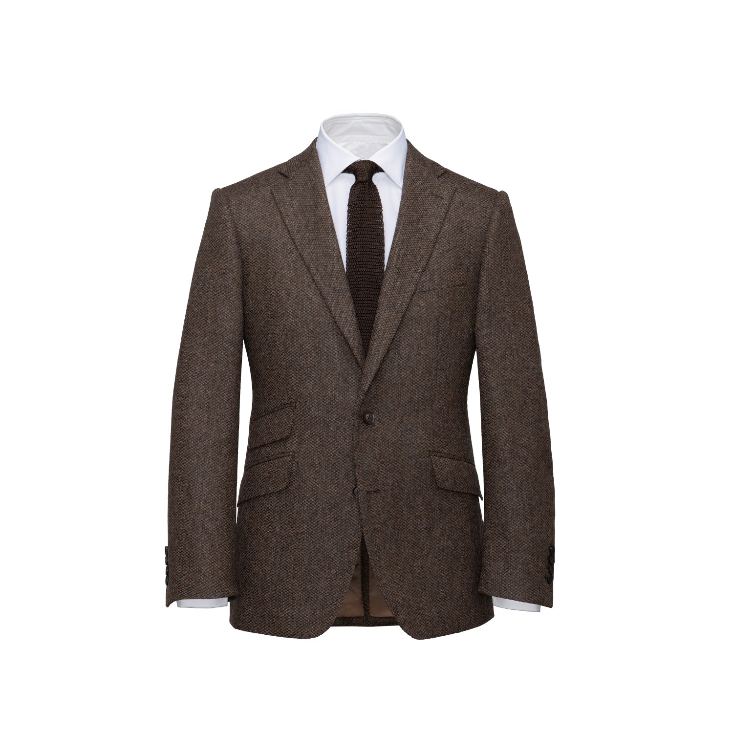 Anthony Sinclair Brown Barleycorn Tweed Hacking Jacket