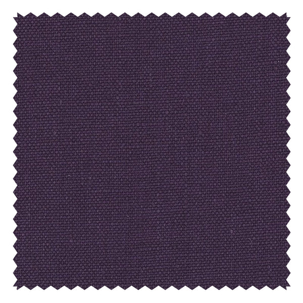 Aubergine Solid "Linen Collection"