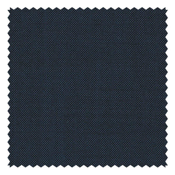Dark Petrol Blue Contrast "English Mohairs" Suiting