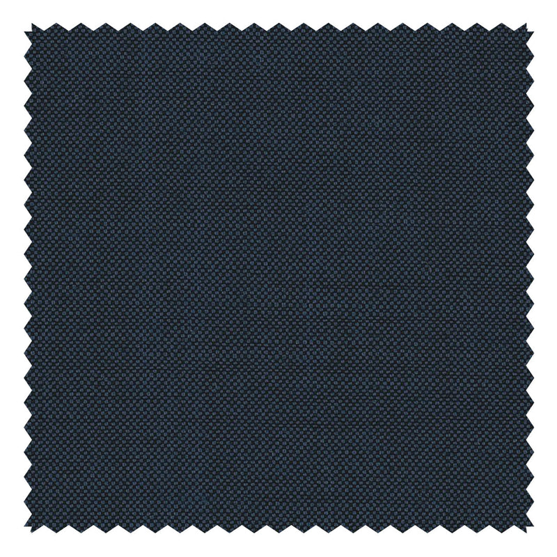 Dark Petrol Blue Contrast "English Mohairs" Suiting