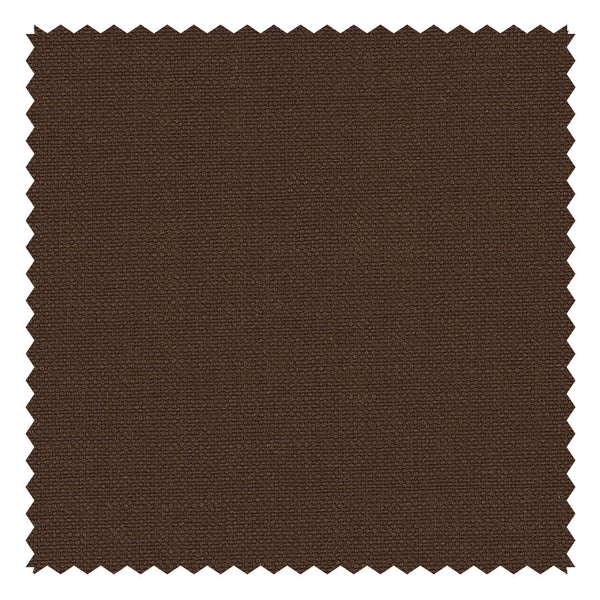 Mocha Solid "English Mohairs" Suiting