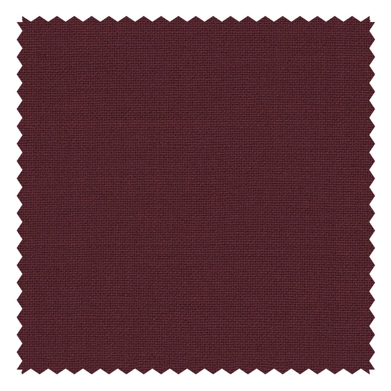 Wine Solid "English Mohairs" Suiting