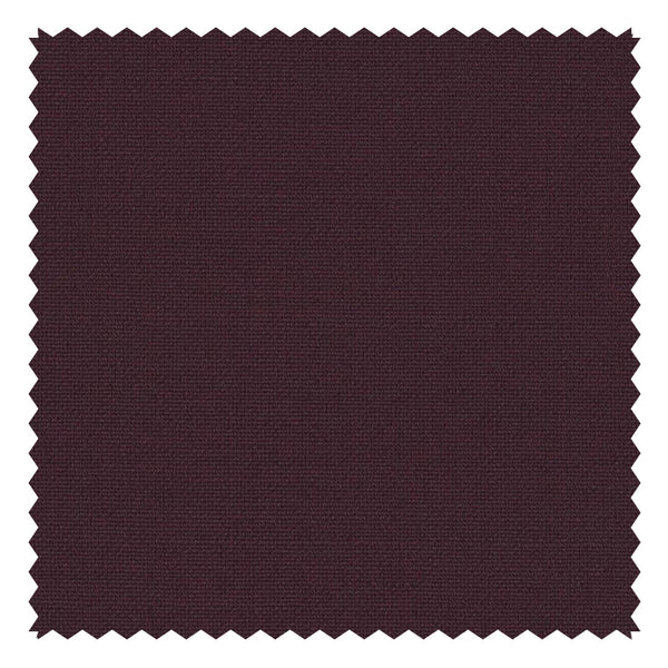 Plum Solid "English Mohairs" Suiting