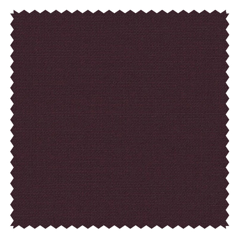 Plum Solid "English Mohairs" Suiting