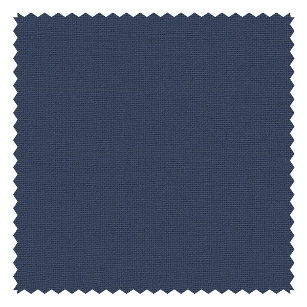 Mid Blue Solid "English Mohairs" Suiting