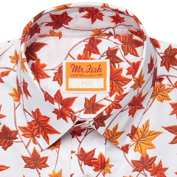 Leaf Print 'Italian Job' Shirt