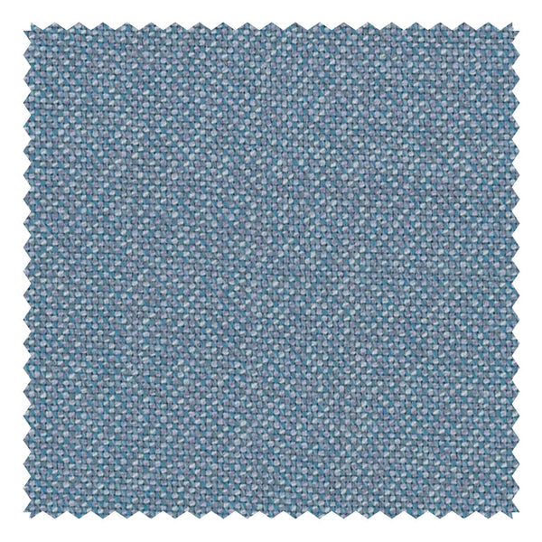 Pale Blue/Silver Contrast 3 Ply "Airesco" Suiting