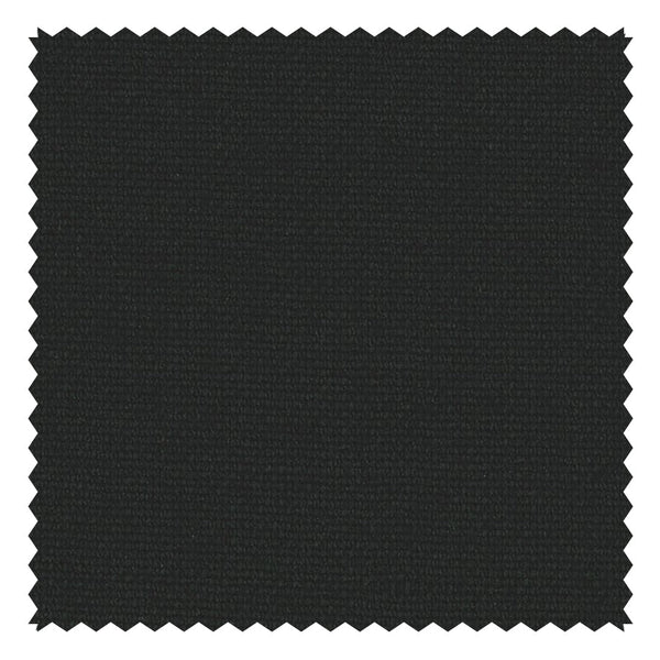 Black Solid 3 Ply "Airesco" Suiting
