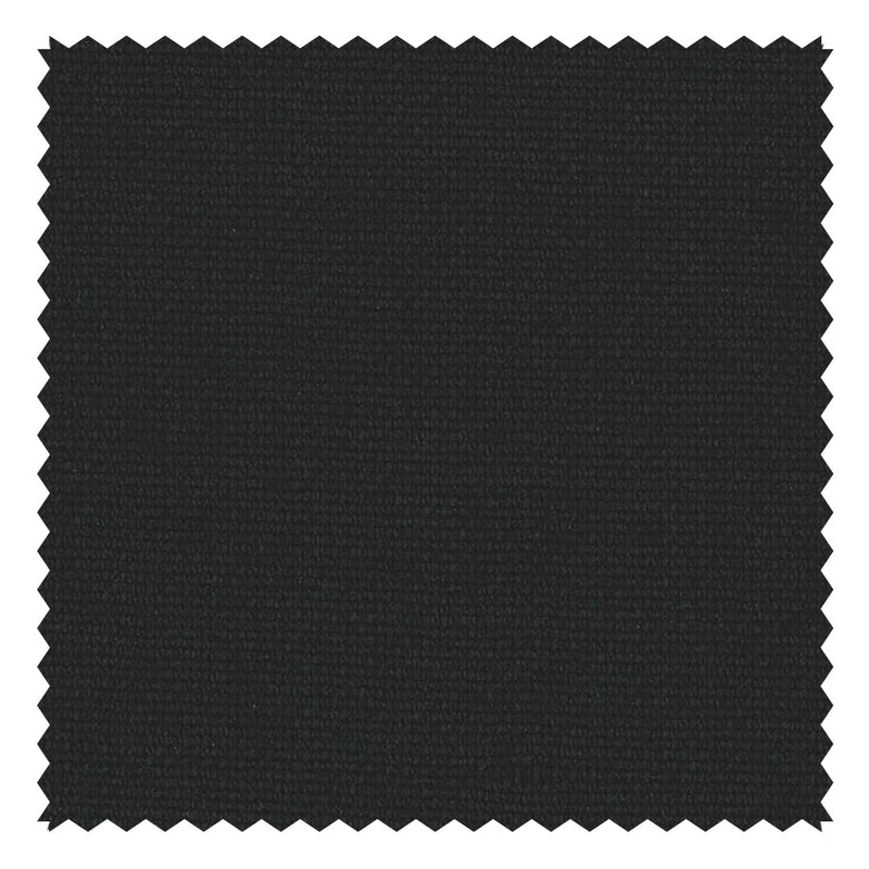 Black Solid 3 Ply "Airesco" Suiting