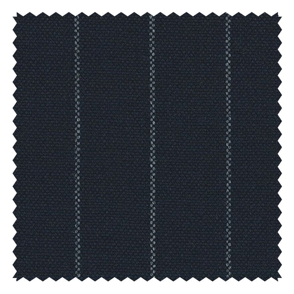Navy Chalk Stripe "Crispaire" Suiting
