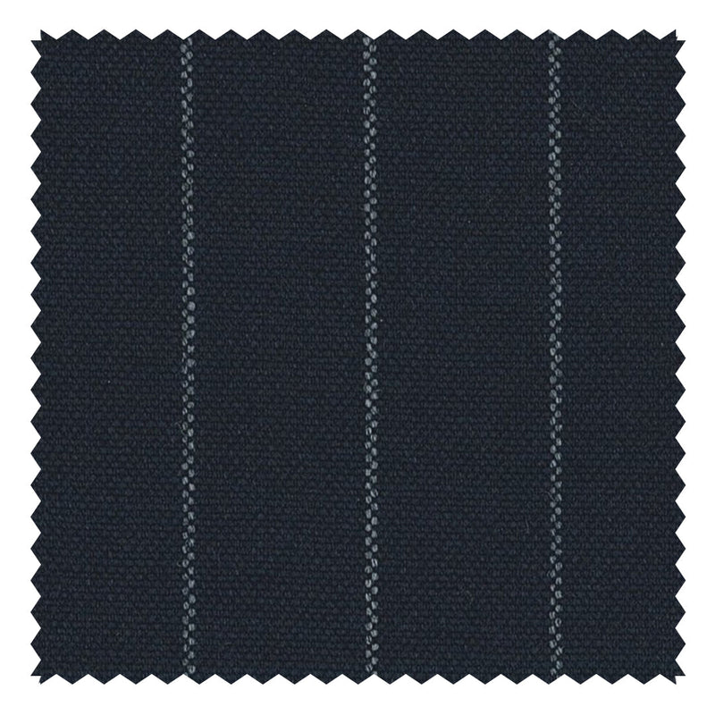 Navy Chalk Stripe "Crispaire" Suiting