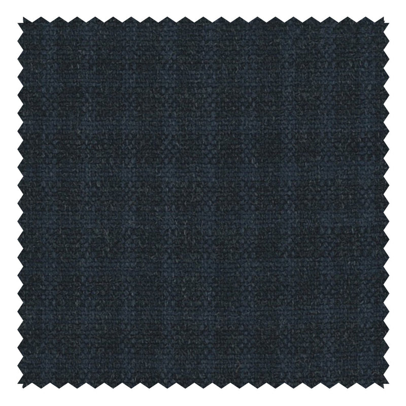 Navy Shadow Block Check (Plaid) "Crispaire" Suiting