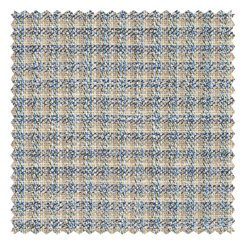 Oatmeal Grid Check (Plaid) "Crystal Springs" Jacketing