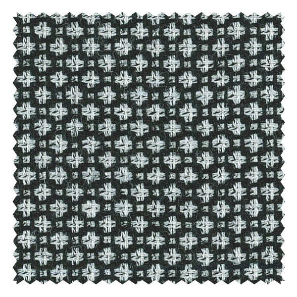 Black And White Diced Weave "Crystal Springs" Jacketing