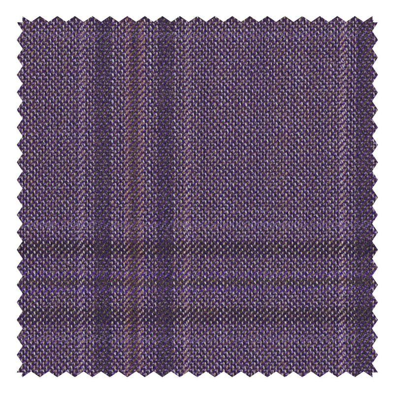 Purple Block Glen Check (Plaid) Fancy "Crystal Springs" Jacketing