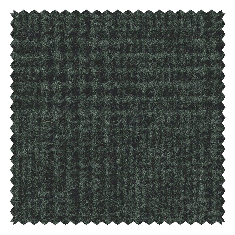 Dark Grey Glen Check (Plaid) "Classic Woollen Flannel"