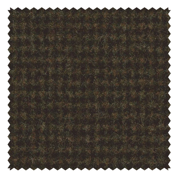 Brown Houndstooth "Classic Woollen Flannel"