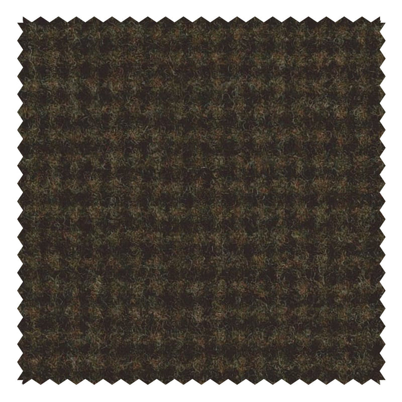 Brown Houndstooth "Classic Woollen Flannel"