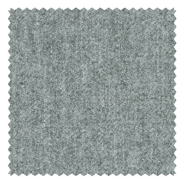 Silver Grey Solid "Classic Woollen Flannel"