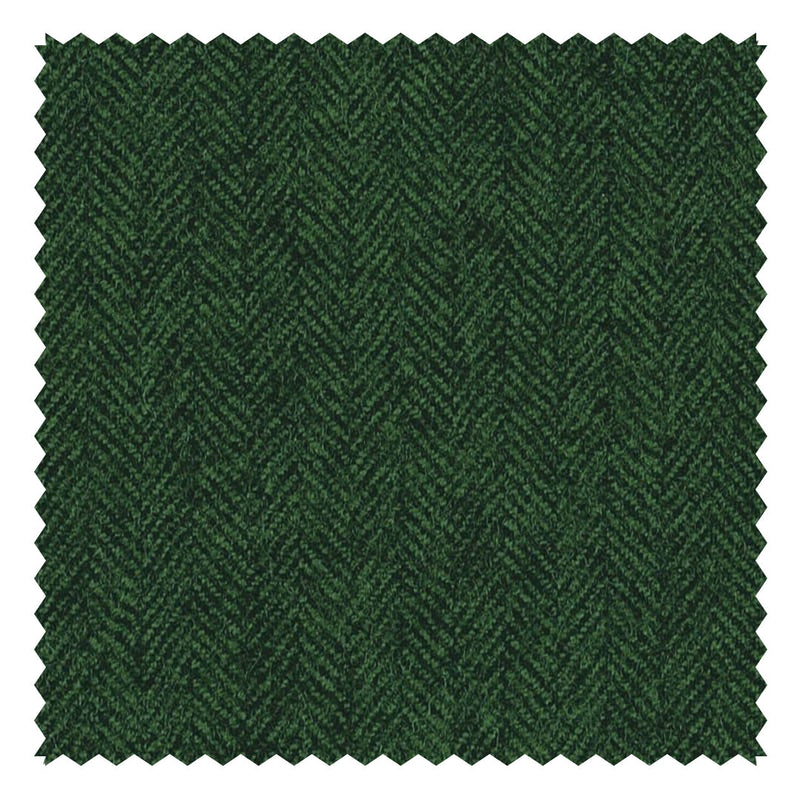 Olive Green Herringbone "Ascot Soft Touch & Classics" Jacketing