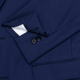 Three-Piece Navy Twill Suit with DB Waistcoat