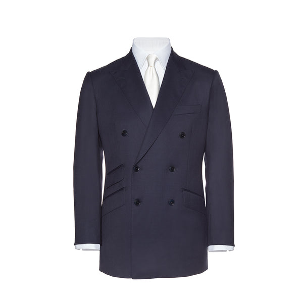 Dark Navy Twill 'Italian Job' Suit
