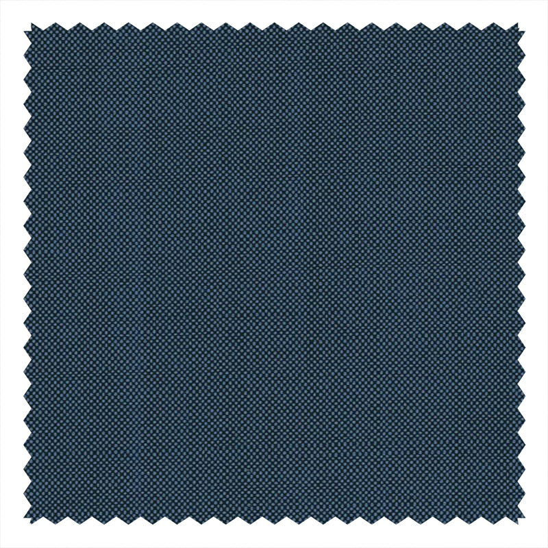 Petrol Blue Solid "Classic Mohair" Suiting