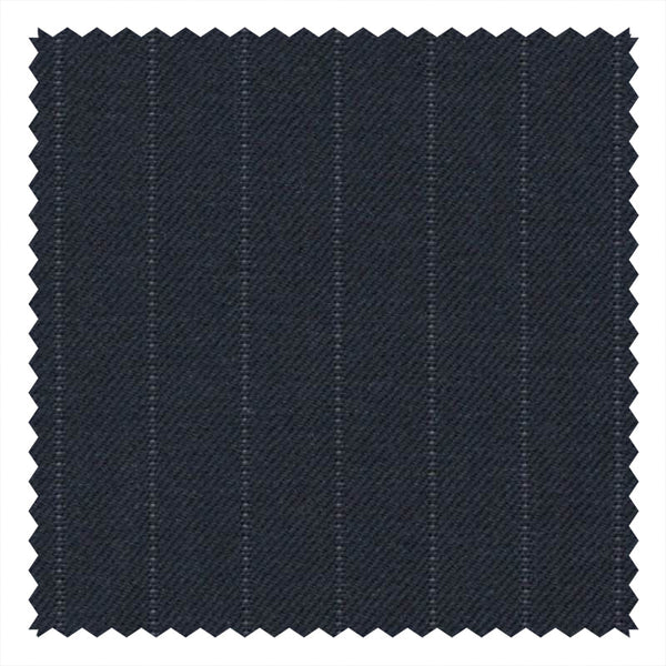 Navy Pin Dot Stripe "Royal Mile 1976" Suiting