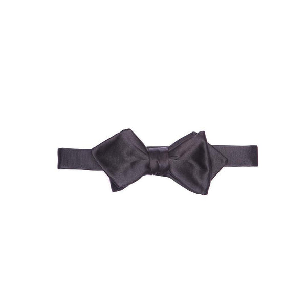 Black Diamond Tip Self-Tie Bow Tie