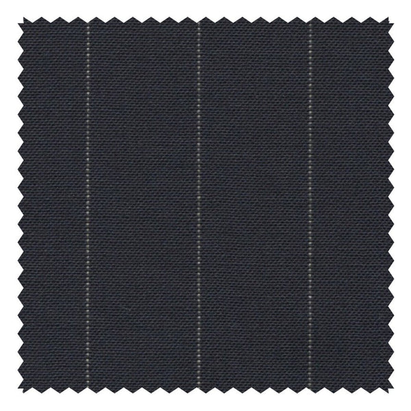 Navy Pin Dot Stripe "Cape Horn Lightweight" Suiting