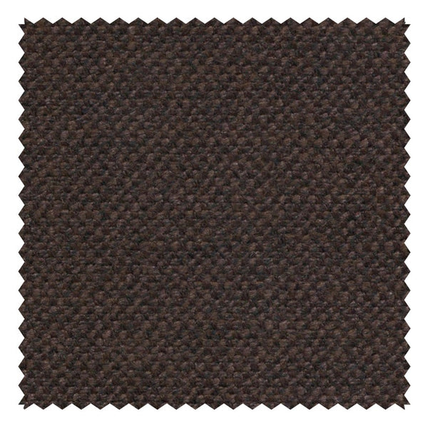 Dark Brown "Hopsack" Silk/Linen/Wool