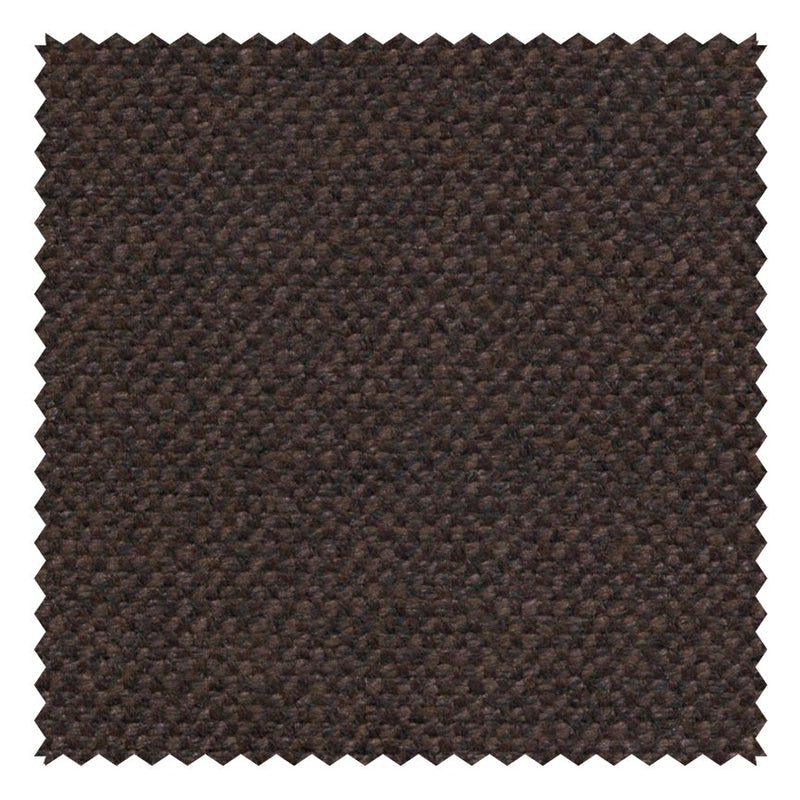 Dark Brown "Hopsack" Silk/Linen/Wool