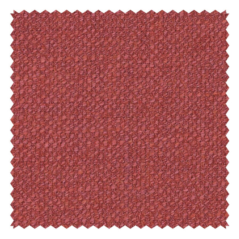 Red "Hopsack" Silk/Linen/Wool