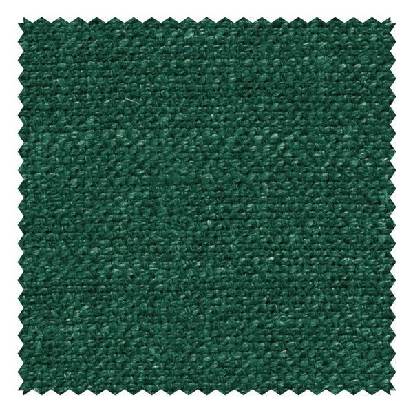 Emerald Green "Hopsack" Silk/Linen/Wool