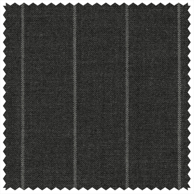 Charcoal Chalk Stripe "Gostwyck Lightweight" Suiting