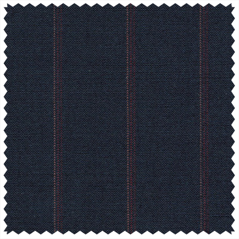 Navy/Maroon Gradient Stripe "Gostwyck Lightweight" Suiting