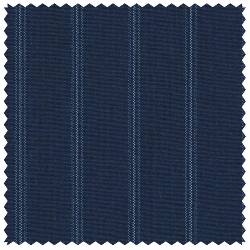 French Blue Gradient Stripe "Gostwyck Lightweight" Suiting