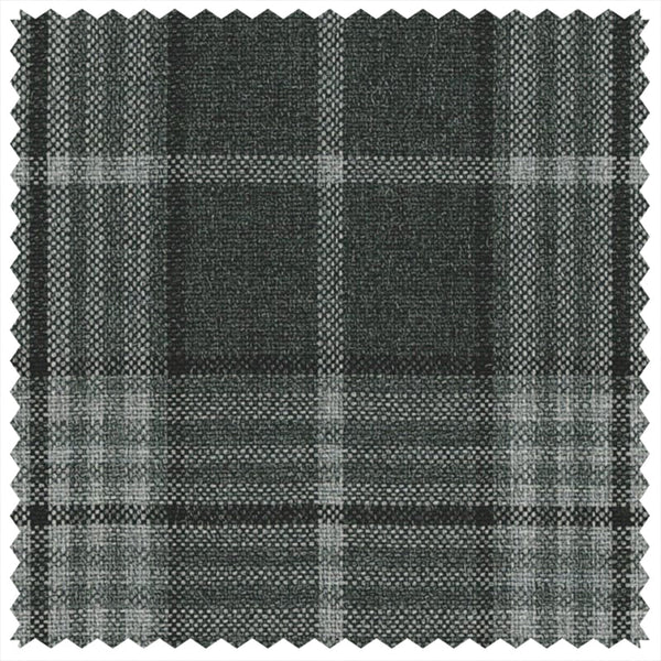 Charcoal Tonal Glen Check "Summer Ascot" Jacketing