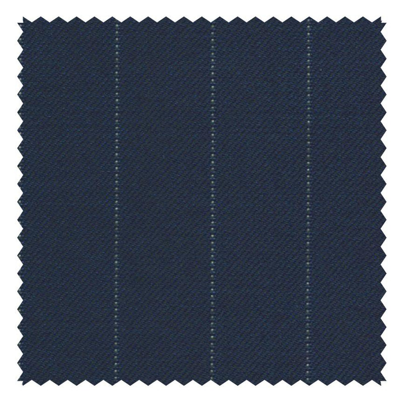 Royal Blue Pin Dot Stripe "Target" Suiting