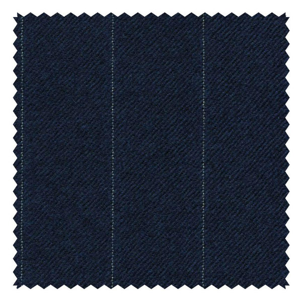 French Navy Laceline Stripe "Classic Worsted Flannel"