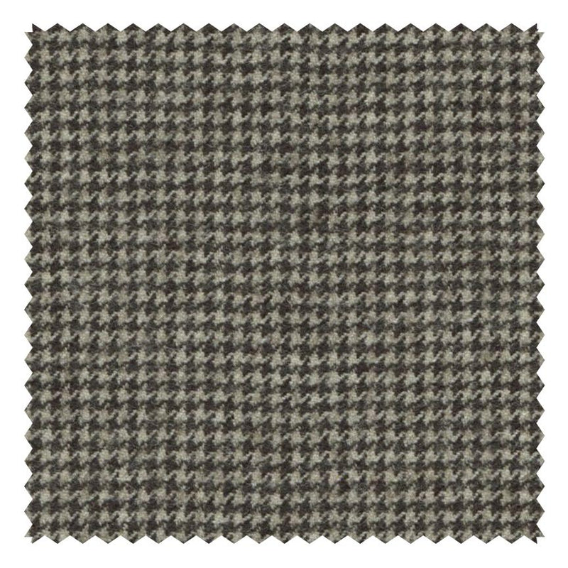 Black and White Houndstooth "Classic Worsted Flannel"