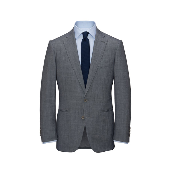 Two-Piece Mid-Grey Sharkskin Suit