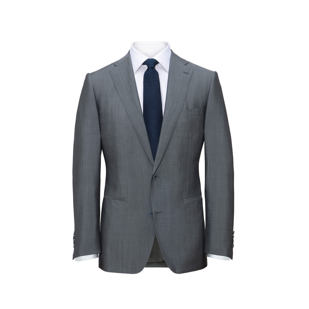 Two-Piece Mid-Grey Mohair Suit – Mason & Sons US