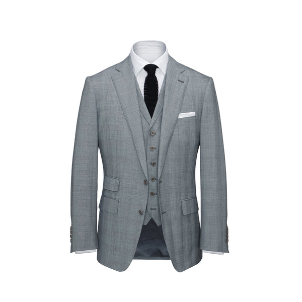 Three-Piece Glen Plaid Suit