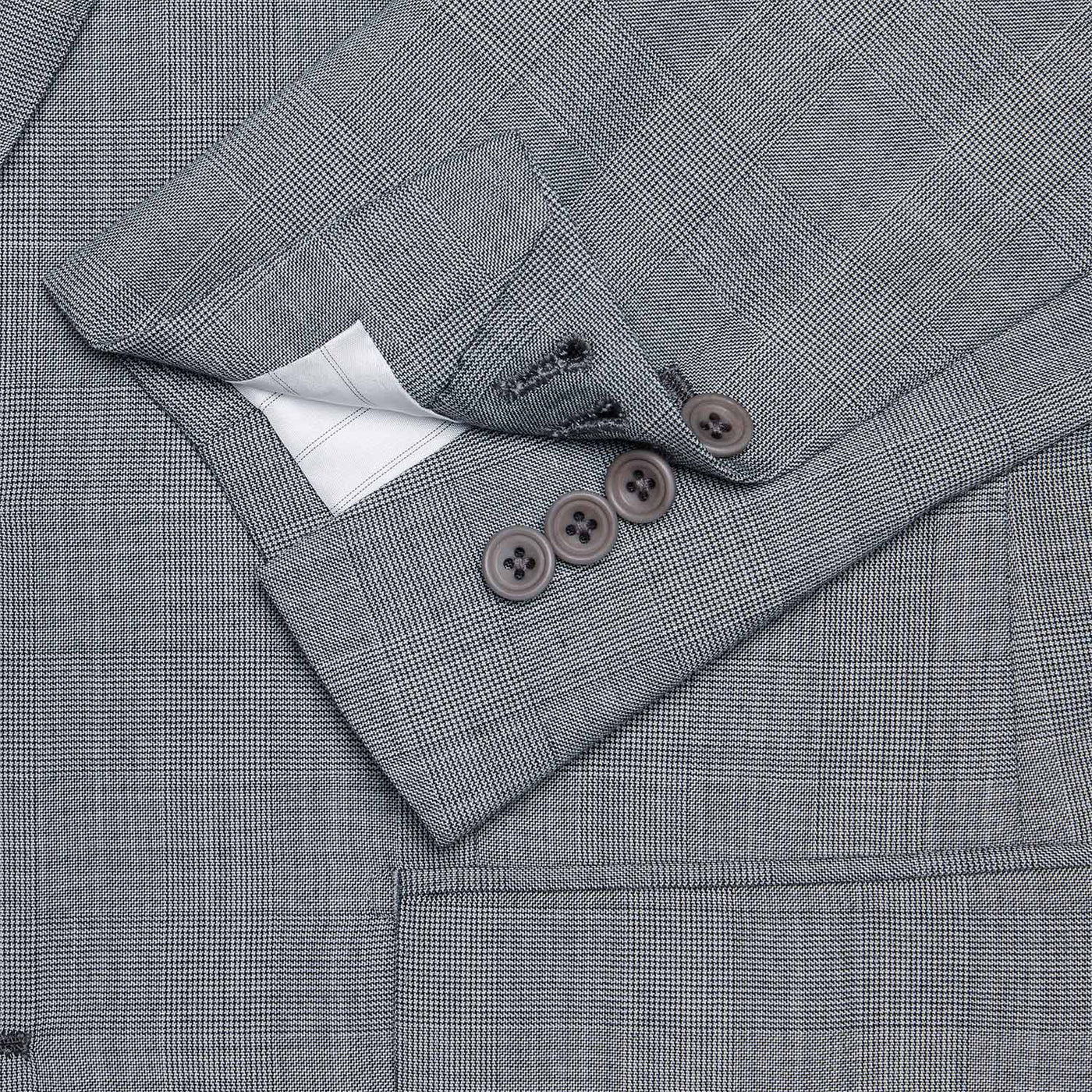 Three-Piece Glen Plaid Suit – Mason & Sons US