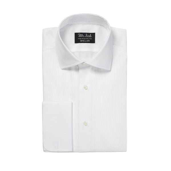 Mr Fish X Sinclair | Double Cuff Dress Shirt in white – Mason