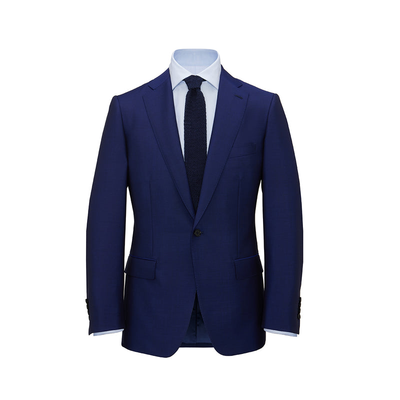 Two-Piece French Navy Mohair Suit