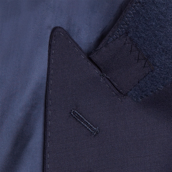 Dark Navy Twill 'Italian Job' Suit